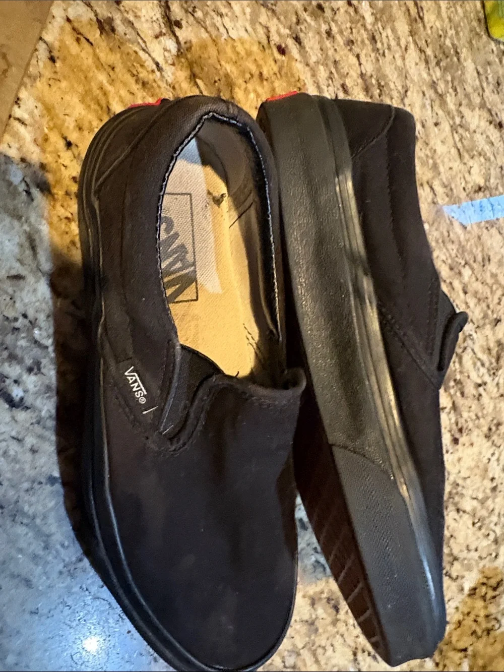 Vans Men's size 5.5 Slip-On Loafers in Black